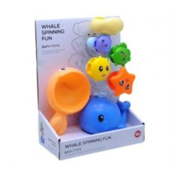 اسباب بازی مدل حمامی طرح نهنگ چرخشی کد 9927