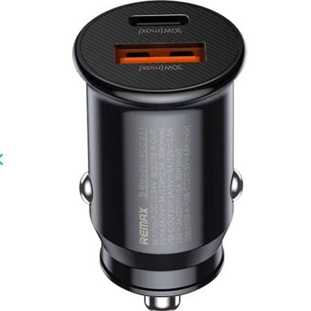 شارژر فندکی 30 وات Remax RCC231