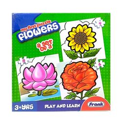 اسباب بازی فکری مدل پازل آموزش زبان انگلیسی برند فرانک طرح شناخت گیاهان