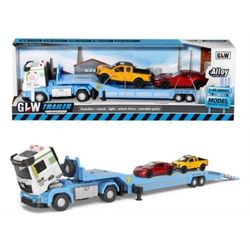 اسباب بازی مدل کامیون همراه ماشین کد 5542