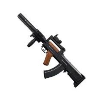 اسباب بازی جنگی مدل تفنگ GROZA طرح شارژی تیر ژله ای رگباری کد 5569