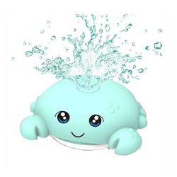 اسباب بازی مدل خرچنگ فواره ای حمامی طرح باطری خور کد 7019