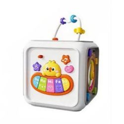 اسباب بازی مدل مکعب دست ورزی و پیانو طرح موزیکال کد 008