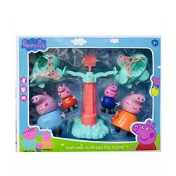 اسباب بازی مدل پپاپیگ طرح 4 عددی همراه لوازم کد 552-1