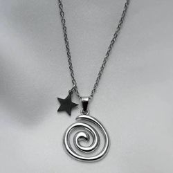 گردنبند اسپیرال استیل