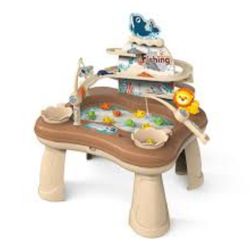 اسباب بازی مدل ماهیگیری بزرگ طرح 2 کاره سرسره ای کد 7729