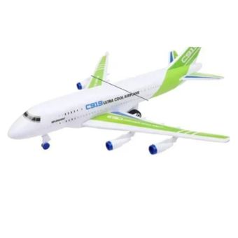 اسباب بازی مدل هواپیما سایز بزرگ طرح قدرتی باطری خور کد 4-707