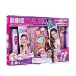 اسباب بازی مدل ست دستگاه بافت مو طرح 2 مدل همراه لوازم کامل کد 961