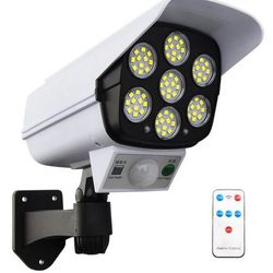 پرژکتور دیواری خورشیدی طرح دوربین مدار بسته مدل pr_cam