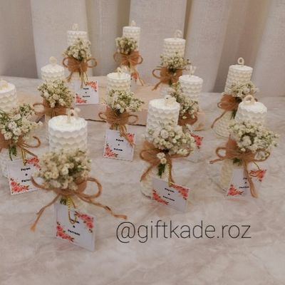 گیفت شمع بیزوکس جذاب