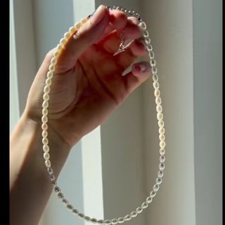 گردنبند مروارید گندمی