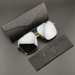 عینک آفتابی مردانه آلبرت وگ مدل JS8551C22-P08 Polarized Mirror Metal