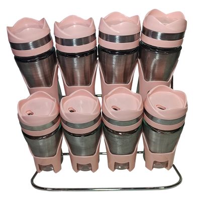 ست جا ادویه 8 پارچه کاپریس مدل فلورا کد WSP8