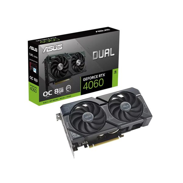 کارت گرافیک مبتنی بر NVIDIA ایسوس مدل  Dual GeForce RTX™ 4060 OC Edition 8GB GDDR6