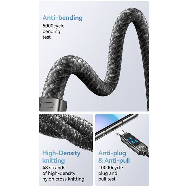 کابل USB-C یوسمز مدل sj744 طول 1.2 متر