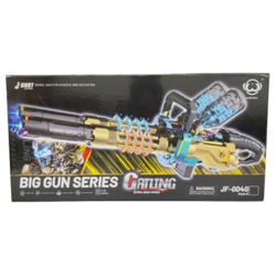 تفنگ دولول ماشین گان تیرژله ای شارژی رگباری (big gun)
