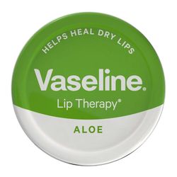 بالم لب آبرسان وازلین مدل Aloe حجم 20 میلیلیتر تقویتکننده و ترمیمکننده لبهای خشک و حساس