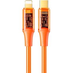کابل شارژ و دیتا 36 وات لایتنینگ به USB-C مک دودو مدل CA-1593 طول 1.8 متر (مخصوص آیفون)