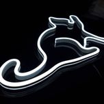 تابلو نئون طرح گربه