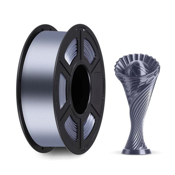 فیلامنت  PLA Silk Anycubic Grey