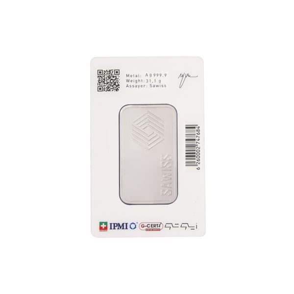 شمش نقره 1 اونسی زیوتو