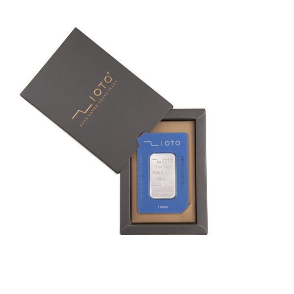 شمش نقره 1 اونسی زیوتو