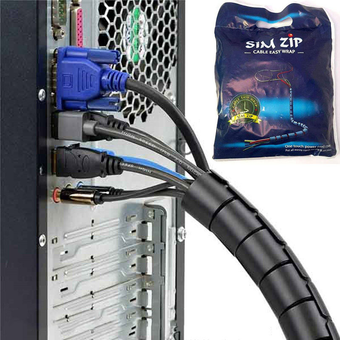 سیم جمع کن خرطومی Sim Zip طول 1.5 متر
