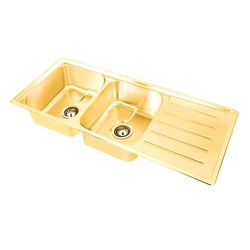 سینک ظرفشویی استیل توکار نگین الماس  مدل SA101-G