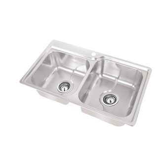 سینک ظرفشویی استیل توکار نگین الماس  مدل SA102