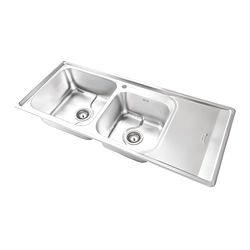 سینک ظرفشویی استیل توکار نگین الماس  مدل SA107