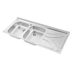 سینک ظرفشویی استیل روکار نگین الماس  مدل SA26