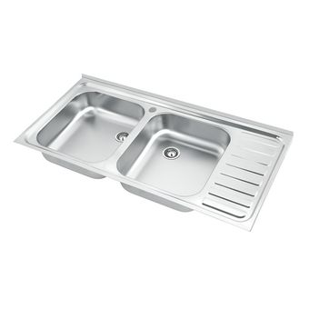 سینک ظرفشویی استیل روکار نگین الماس  مدل SA28