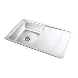 سینک ظرفشویی استیل توکار نگین الماس  مدل SA35