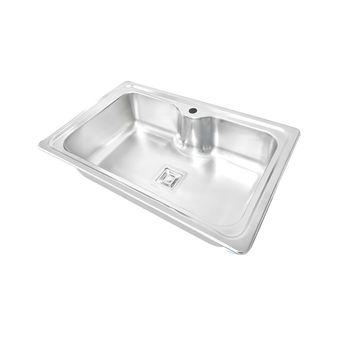 سینک ظرفشویی استیل توکار نگین الماس  مدل SA54