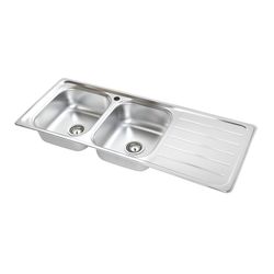 سینک ظرفشویی استیل توکار نگین الماس  مدل SA03