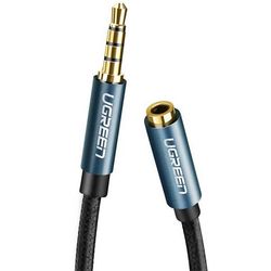 کابل افزایش طول 3.5 میلی متری AUX یوگرین مدل Av118 کد 40673 طول 1 متر (میکروفن ساپورت)