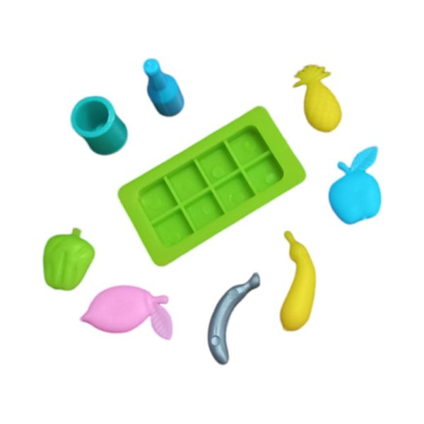 ست اسباب بازی یخچال و فریزر مدل آشپزخانه شاد