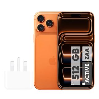 گوشی موبایل اپل مدل iPhone 17 Pro Max ZAA تک سیم کارت + eSim ظرفیت 512 گیگابایت و رم 12 گیگابایت - اکتیو  - به همراه شارژر 20 وا