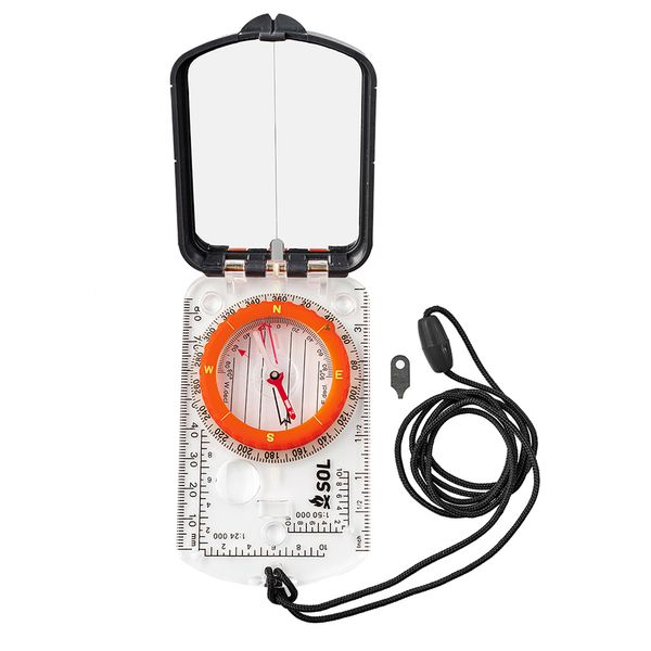 قطب نما نقشه سول مدل sighting compass with mirror کد F2022