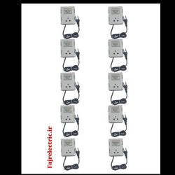 پک عمده ترانس مبدل 220 به 110 ولت سیم پیچ آلومینیوم | 10 عددی | فروش ویژه همکاران