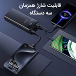پاوربانک ریمکس مدل RPP-672 ظرفیت 20000 میلی آمپر ساعت