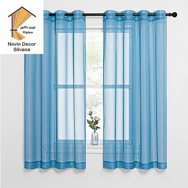 پرده نوین دکور سیلوانا مدل حریر 23 سایز 230 × 140 سانتی متر 