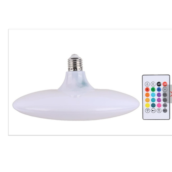 اسپیکر 27 RGB Musical لامپ LED اسپیکر دار بلوتوثی 27 48 UFO + ریموت کنترل