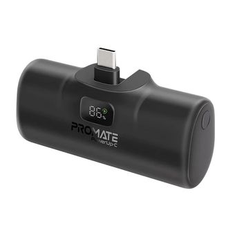 پاوربانک پرومیت مدل POWERUP-C.BLK ظرفیت 5000 میلی‌آمپرساعت با گارانتی شرکتی