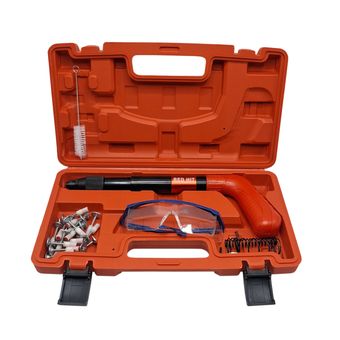 میخ کوب رد هیت مدل  MK0010 سایز 20- 50 میلی متر به همراه 20 عدد میخ چاشنی مجموعه 29 عددی