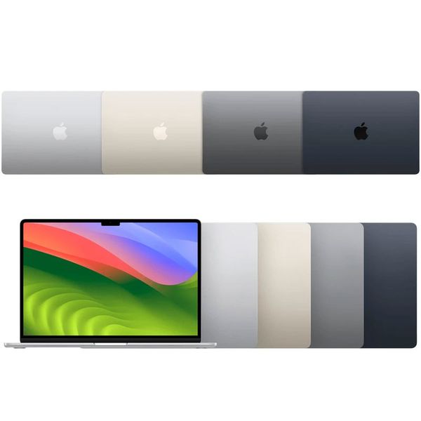 لپتاپ اپل مدل MacBook Air MW1L3 2025 LLA با پردازنده Apple M4، رم 16GB، حافظه SSD با ظرفیت 256GB، نمایشگر 15.3 اینچ Retina، دار