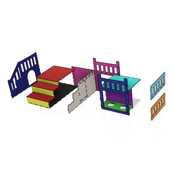 جای خواب خرگوش و همستر کد B40