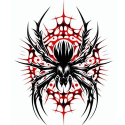 برچسب حرارتی لباس یا استیکر اتویی اسپایدر