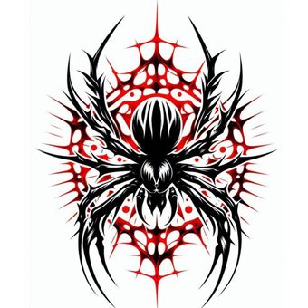 برچسب حرارتی لباس یا استیکر اتویی اسپایدر