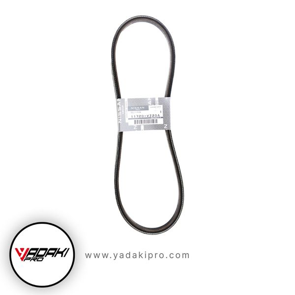 تسمه سه تیکه دینام هیدرولیک کولر اصلی نیسان موتور – مناسب برای نیسان رونیز، پیکاپ و سرانزا